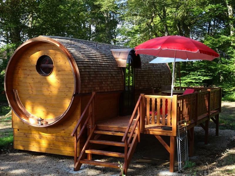 Les Gites Du Parc Mantoche Le Tonneau Extérieur photo